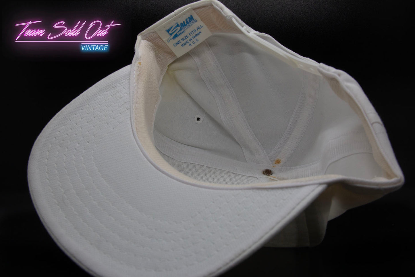 Vintage 1980s Salem Sportswear Los Angeles Lakers James Worthy Caricature Snapback Hat NBA