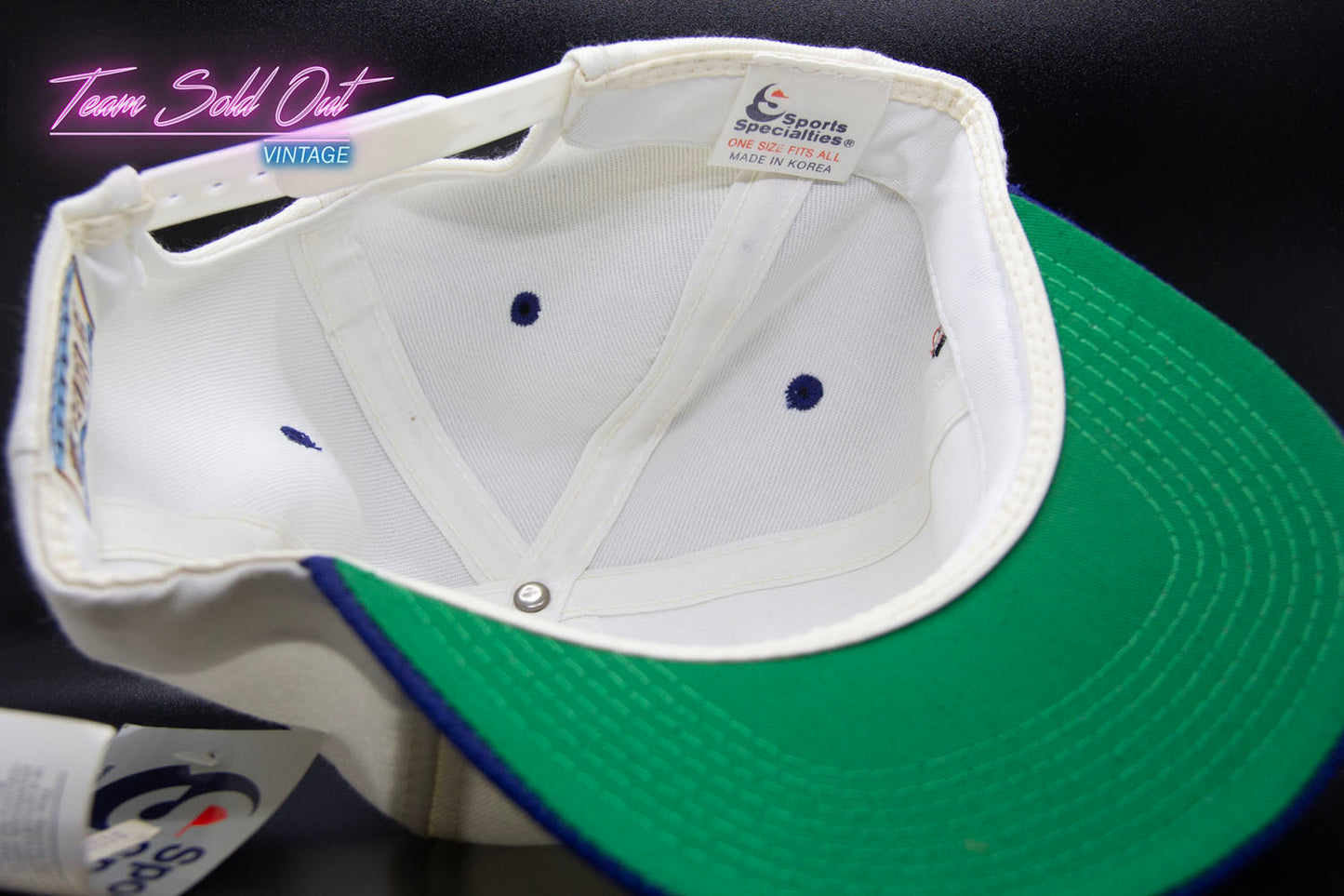 Vintage 1994 Sports Specialties Madison Square Garden New York Snapback Hat NHL