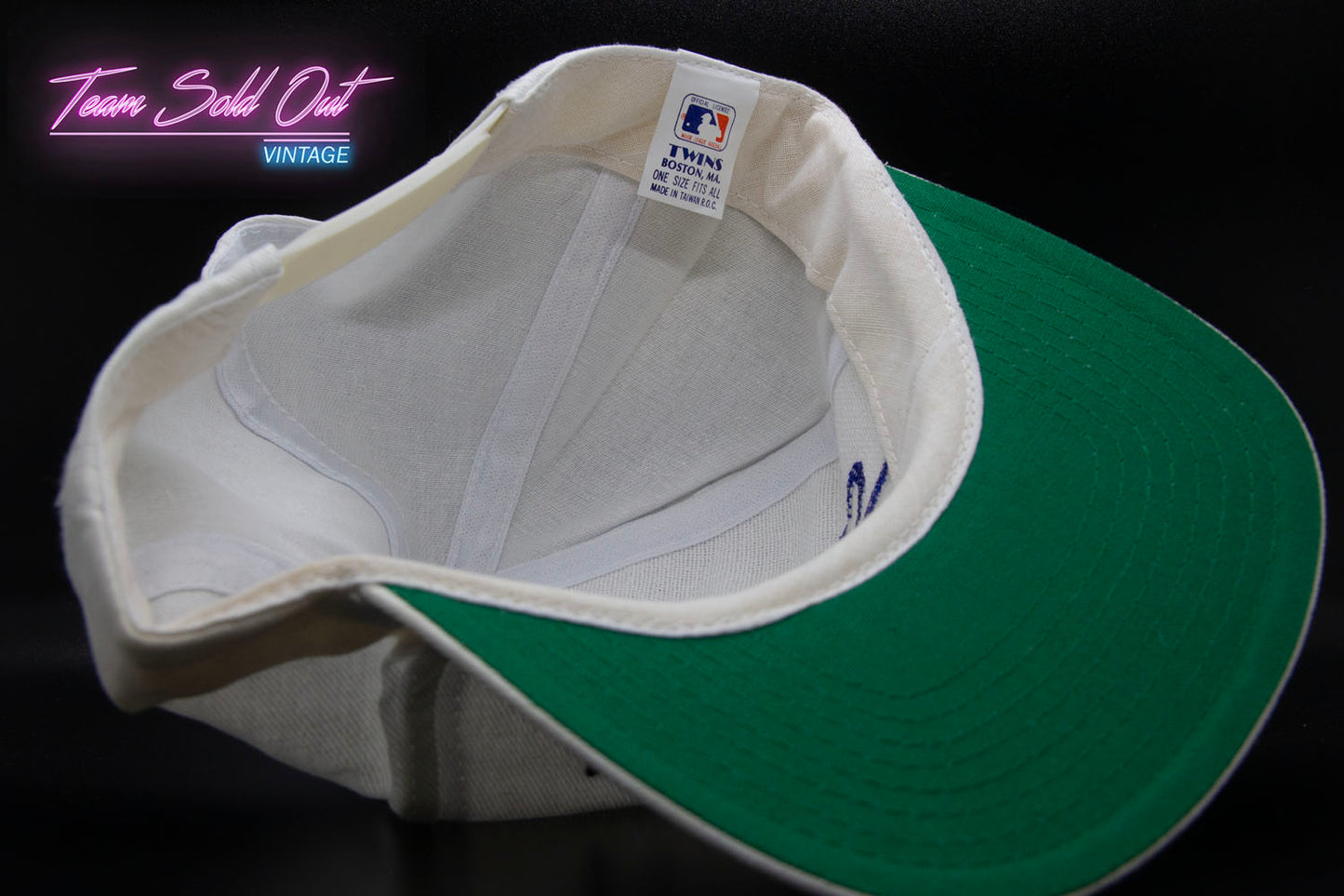 Vintage Twins Los Angeles Dodgers Script Snapback Hat MLB