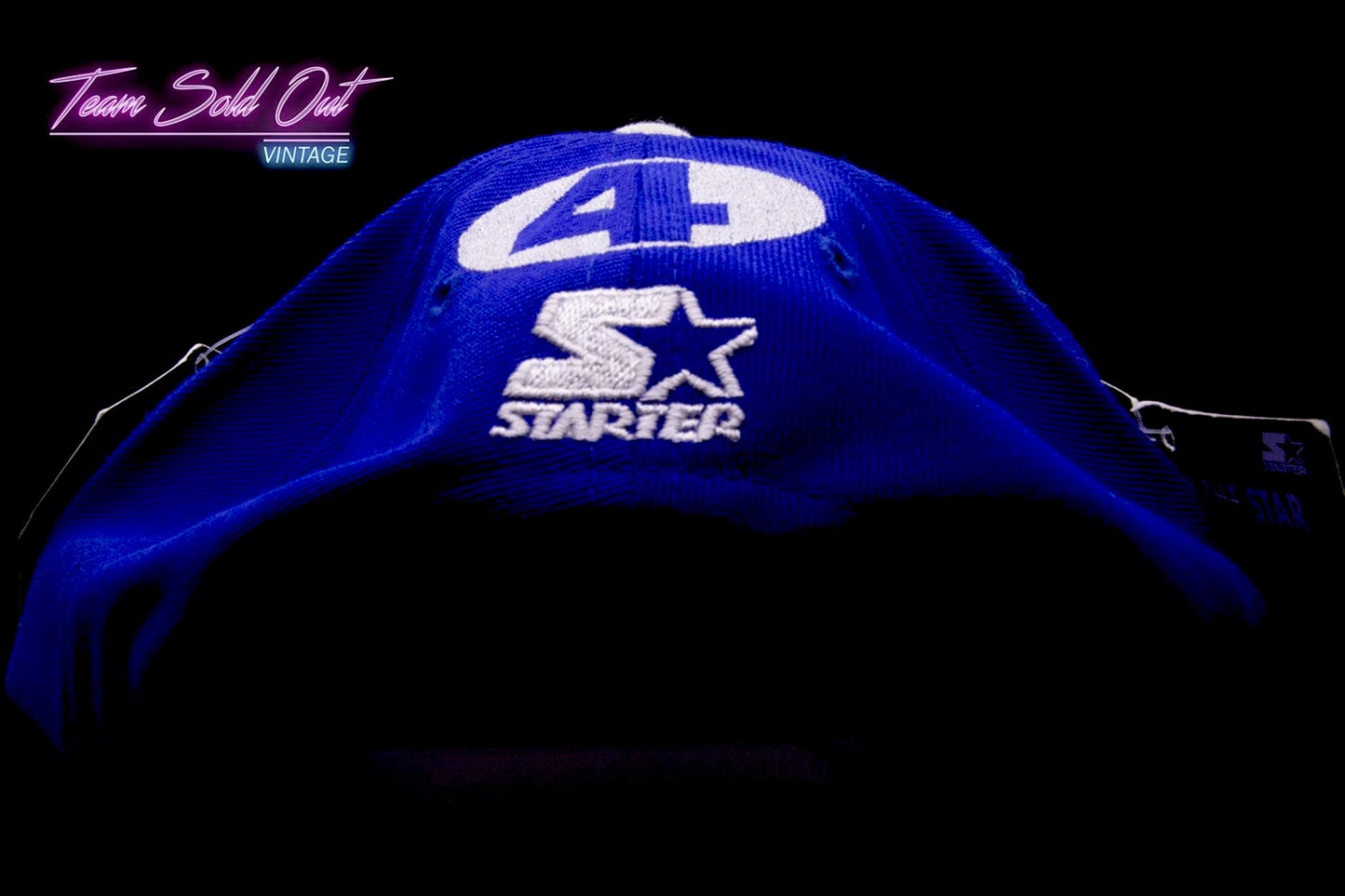 Vintage Starter (The Right Hat) Roster Caps Harbaugh 4 Snapback Hat NFL
