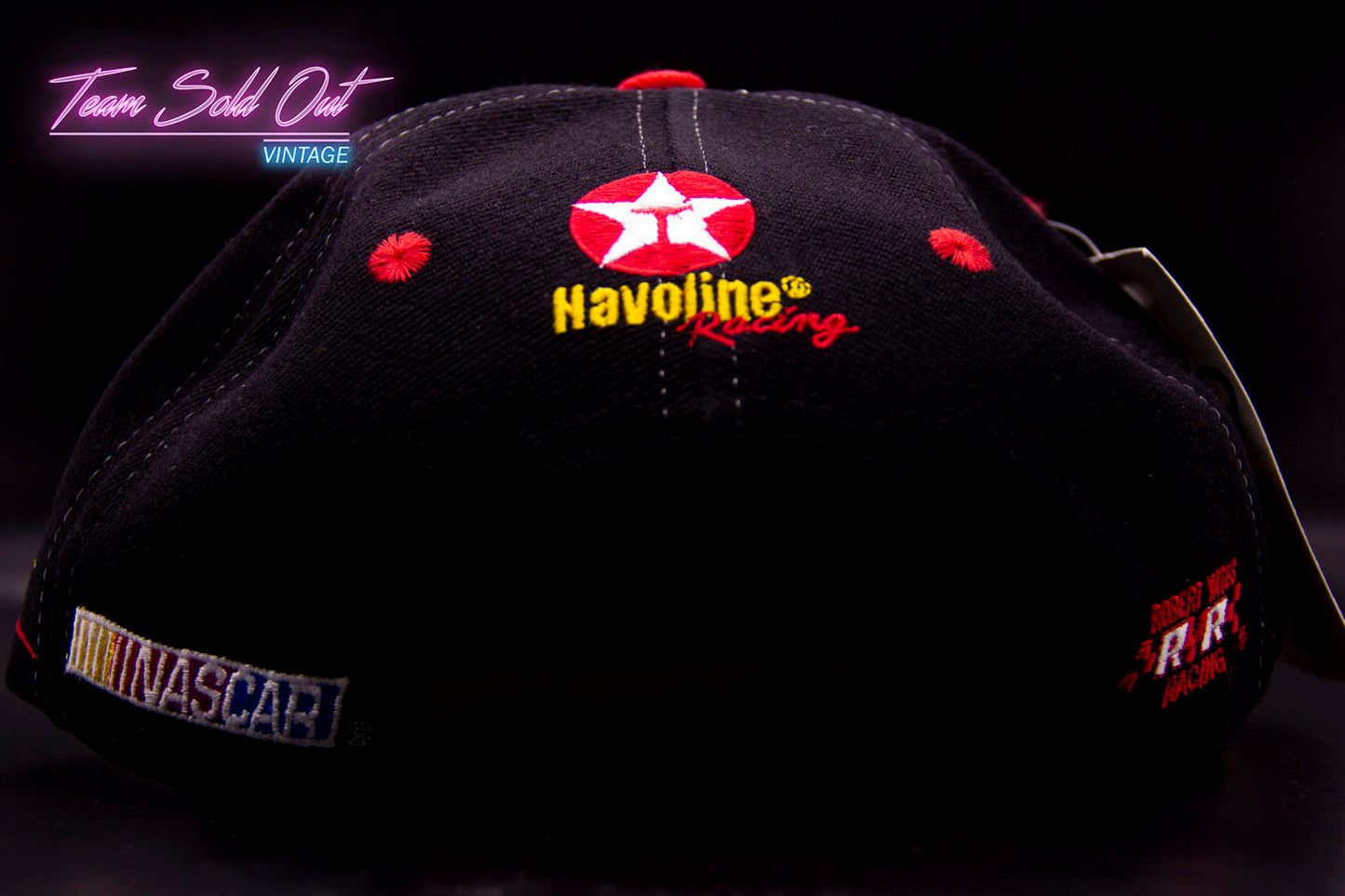 Vintage Logo Athletic Diamond Ernie Irvan #28 Havoline NASCAR Snapback Hat