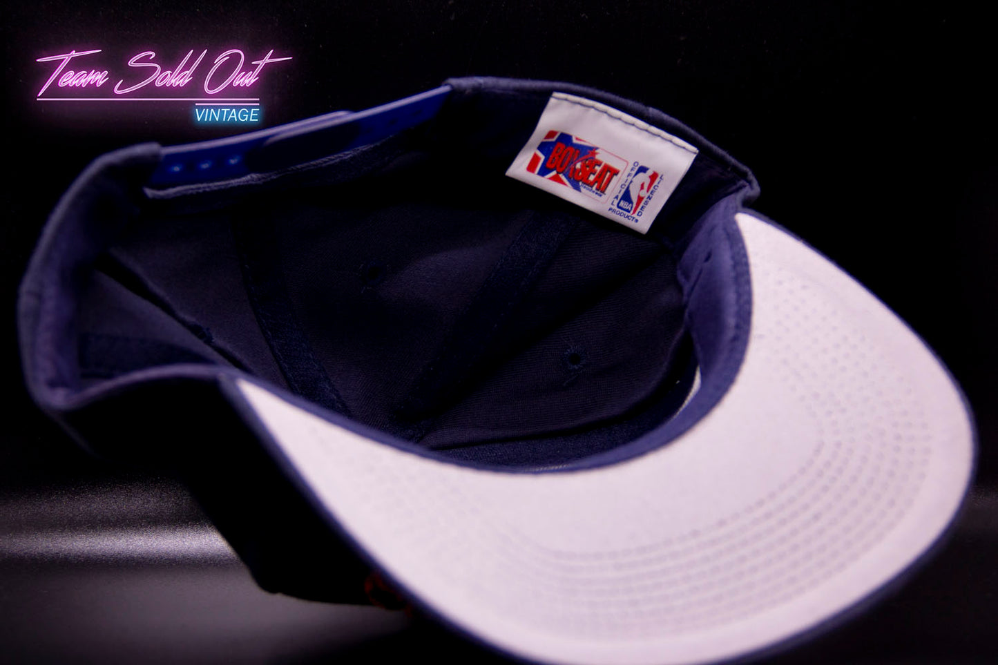 Vintage Box Seat Houston Rockets Snapback Hat NBA