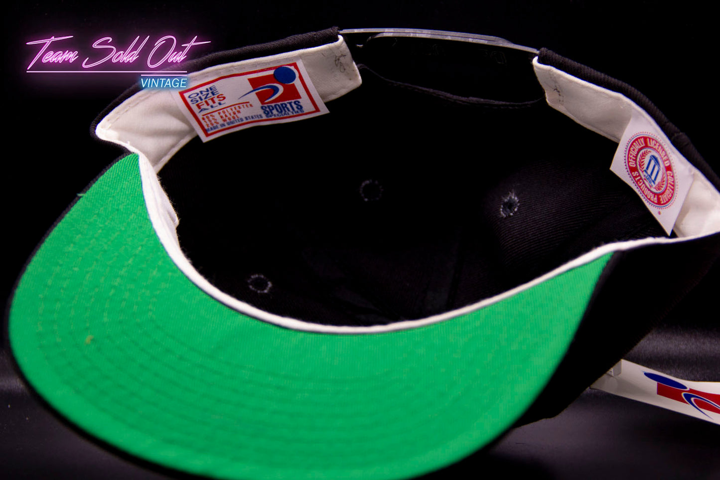 Vintage Sports Specialties Indiana State Sycamores Plain Logo Snapback Hat NCAA