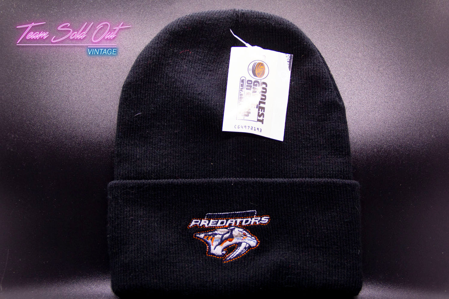 Vintage Drew Pearson Nashville Predators Beanie