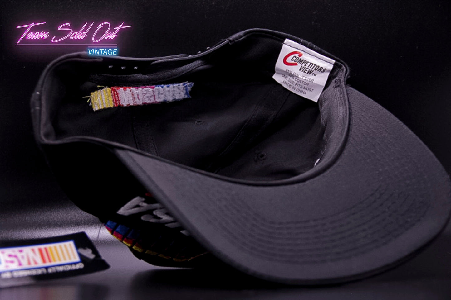 Vintage Nascar Racing USA Snapback Hat