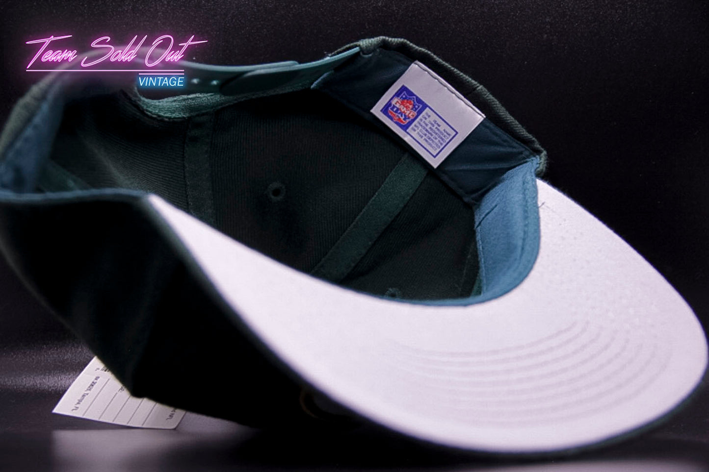 Vintage Drew Pearson Green Bay Packers Plain Logo Snapback Hat NFL