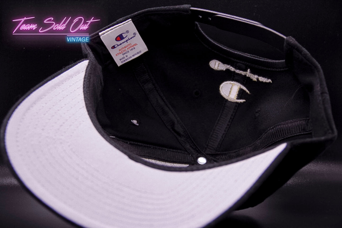 Vintage Champion Purdue University Boilermakers Snapback Hat NCAA