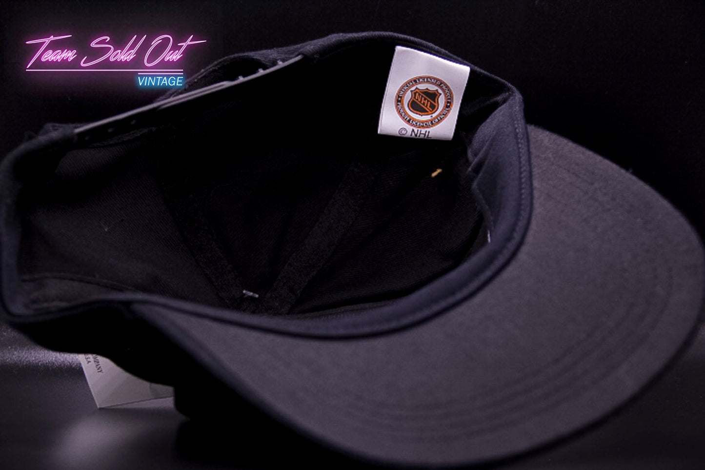 Vintage Drew Pearson Phoenix Coyotes Plain Logo Snapback Hat NHL