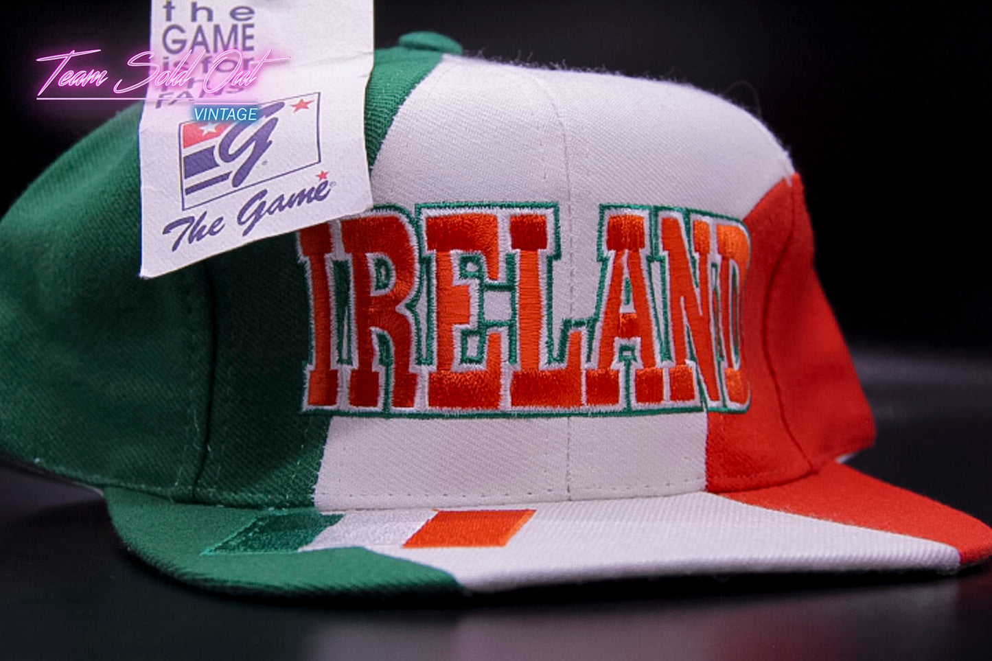 Vintage The Game Ireland 1994 World Cup Snapback Hat