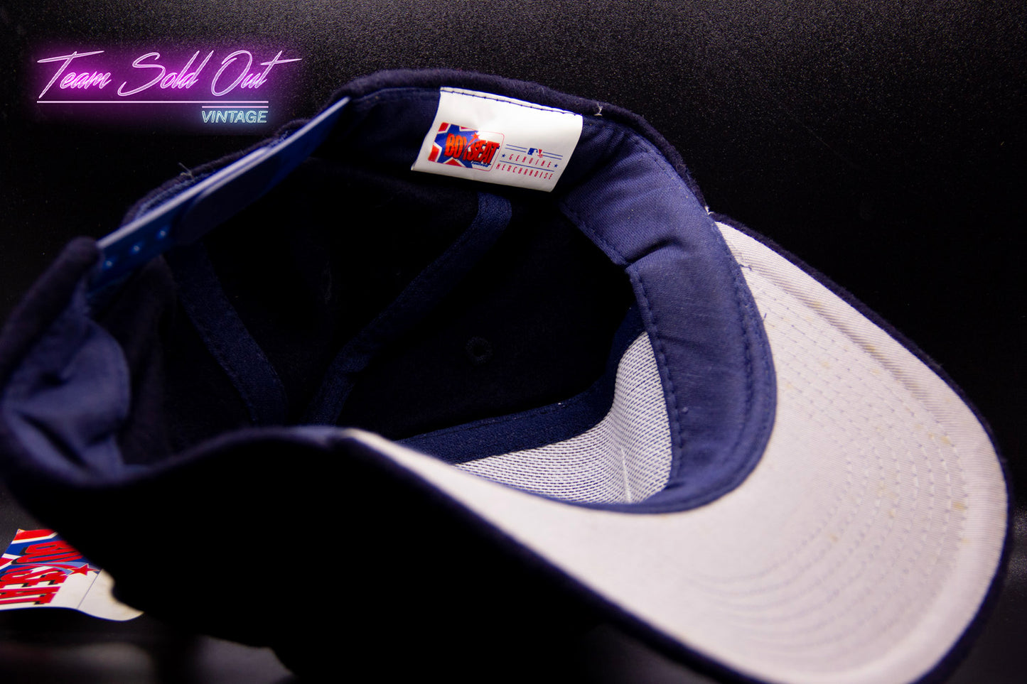 Vintage 1995 Box Seat Houston Astros Snapback Hat MLB