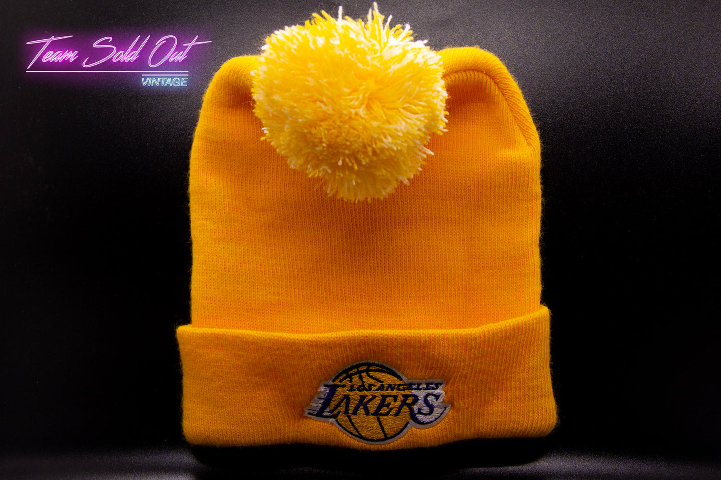 Los Angeles Lakers Yellow Beanie NBA