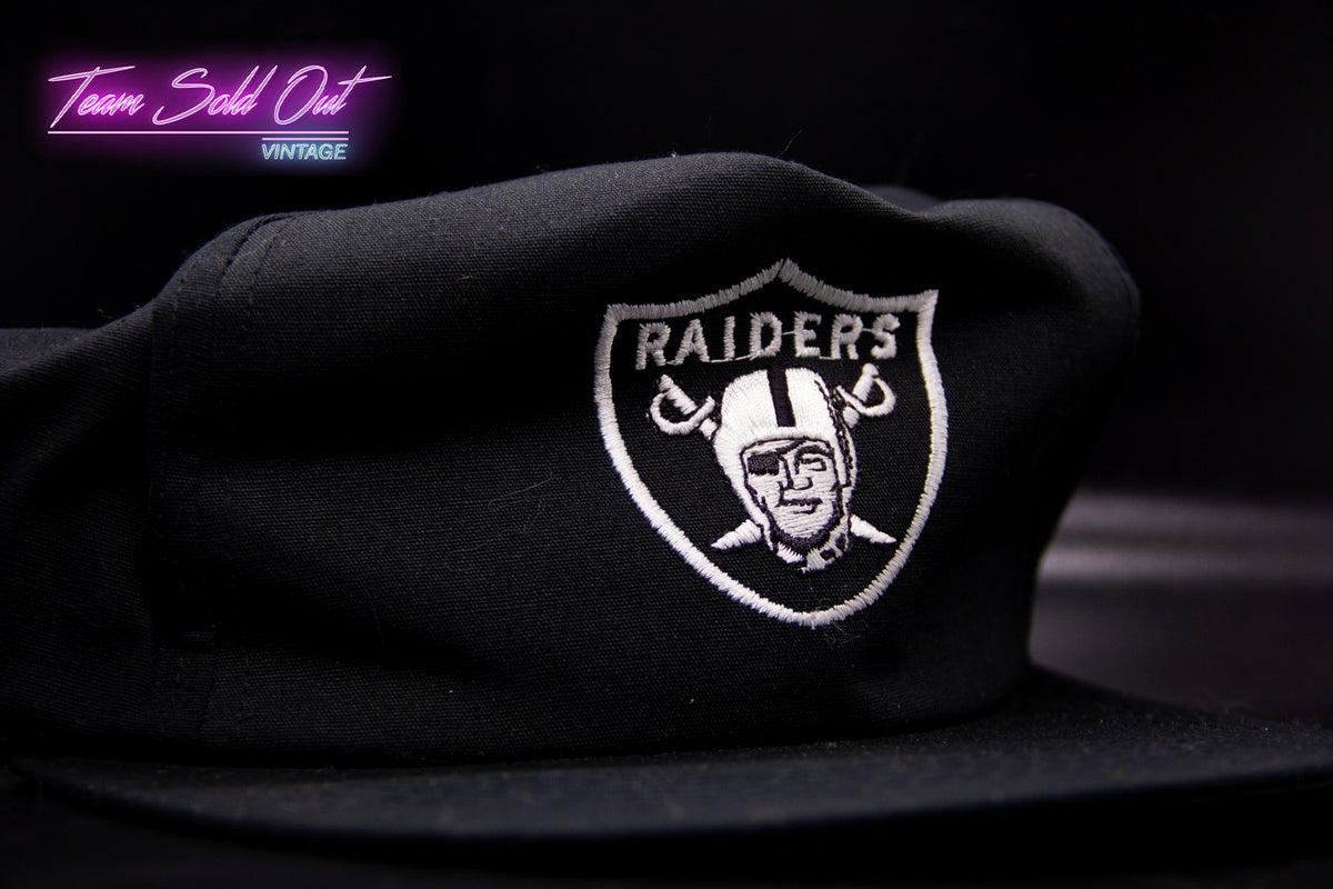 Los Angeles Raiders Vintage Snapback Hat NFL Just Win -   Denmark