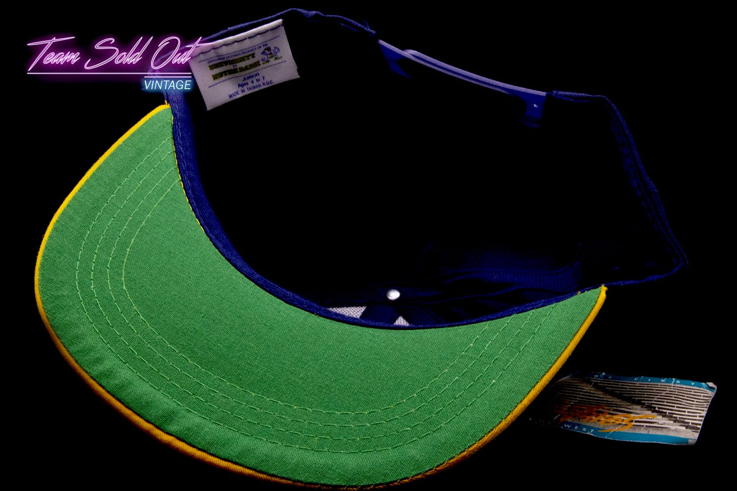 Vintage Kids Signatures By Eds West Diamond Arch Notre Dame Irish Snapback Hat NCAA