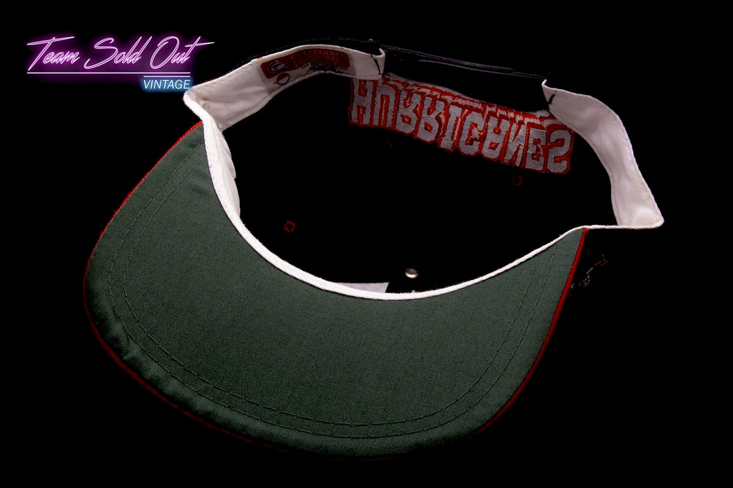 Vintage Cap Boy BlockHead Miami Hurricanes Snapback Hat NCAA