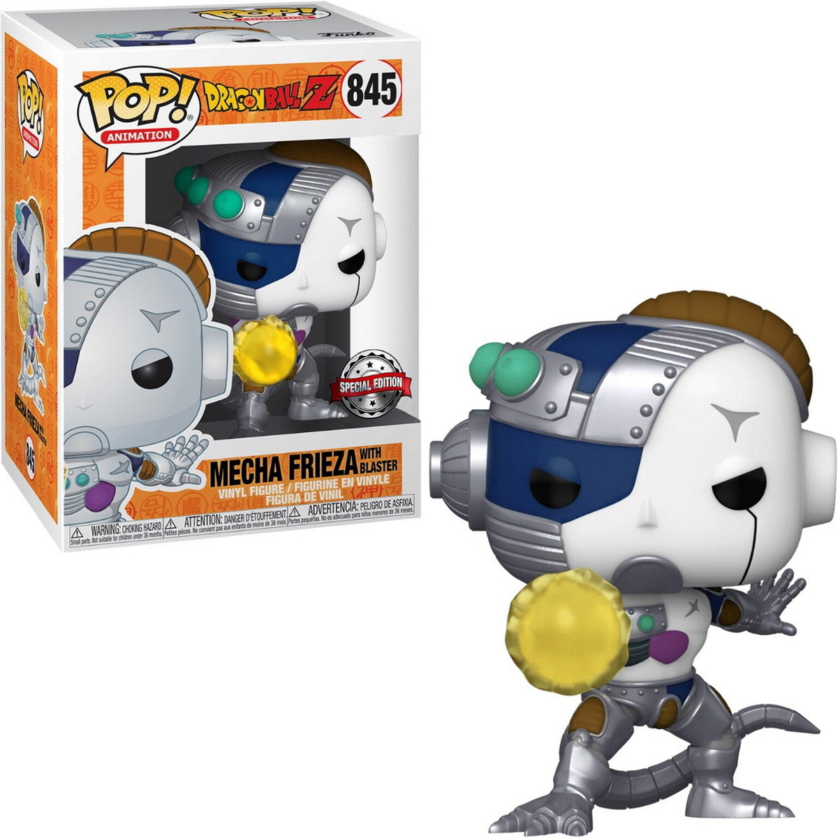 Funko POP! Animation: Dragon Ball Z #845 - Mecha Frieza [with Blaster GITD] Exclusive
