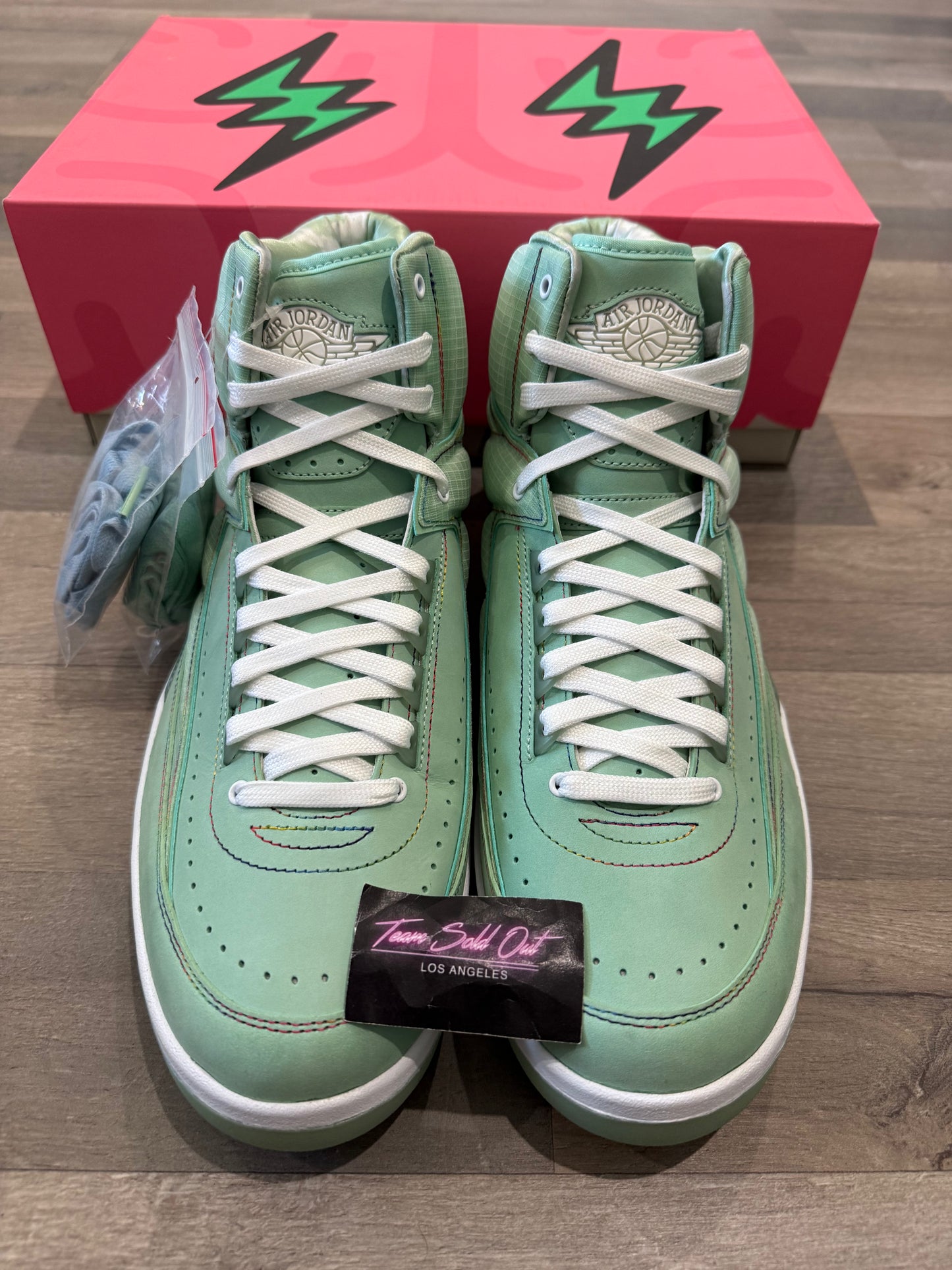 NEW Nike Air Jordan 2 J BALVIN Friends & Family Promo Sample Size 12.5