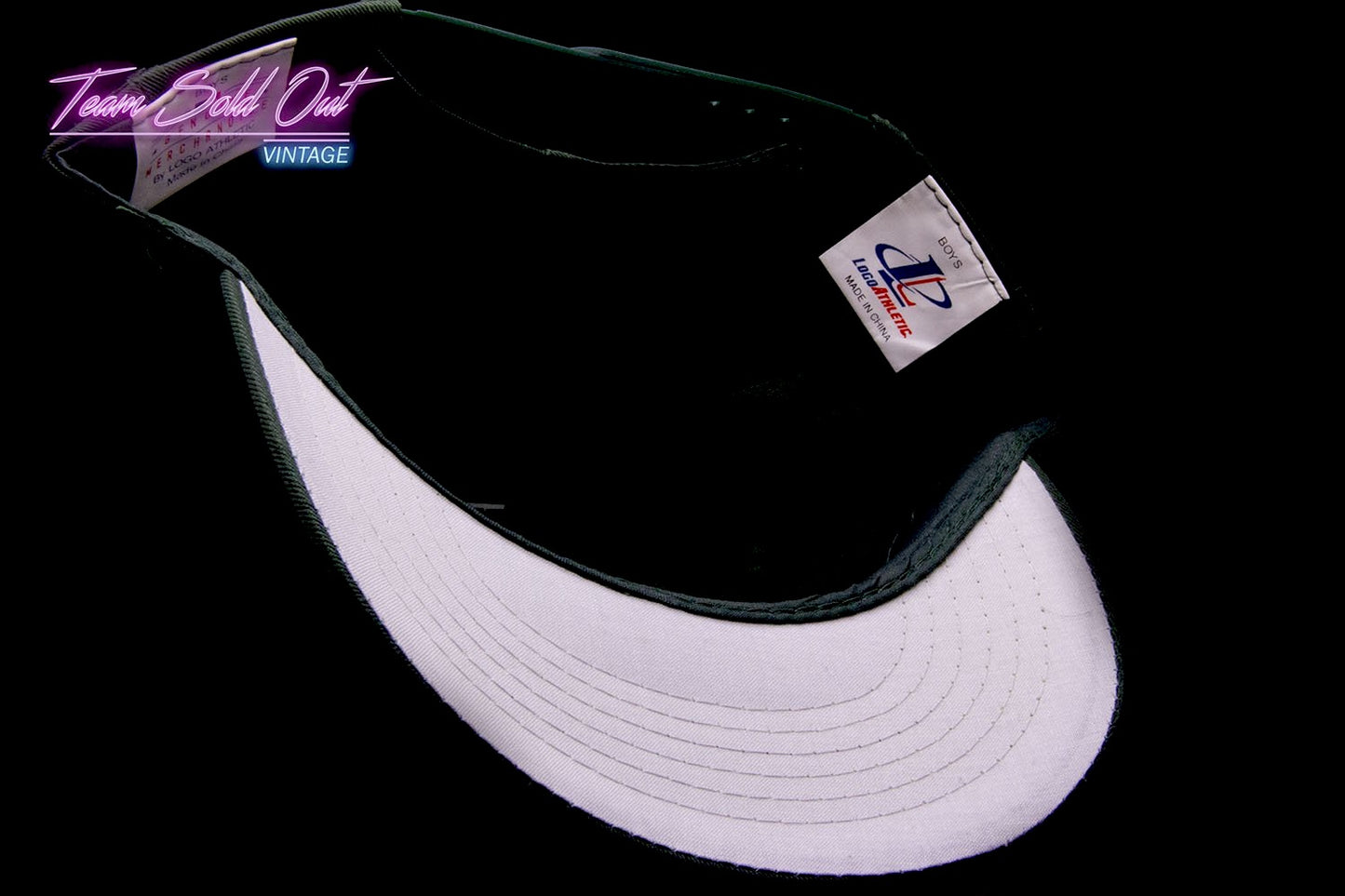 Vintage Kids Logo Athletic Plain Logo Oakland Athletics Snapback Hat MLB