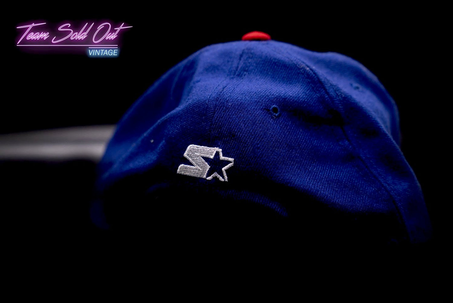 Vintage Starter Chicago Cubs Plain Logo Snapback Hat
