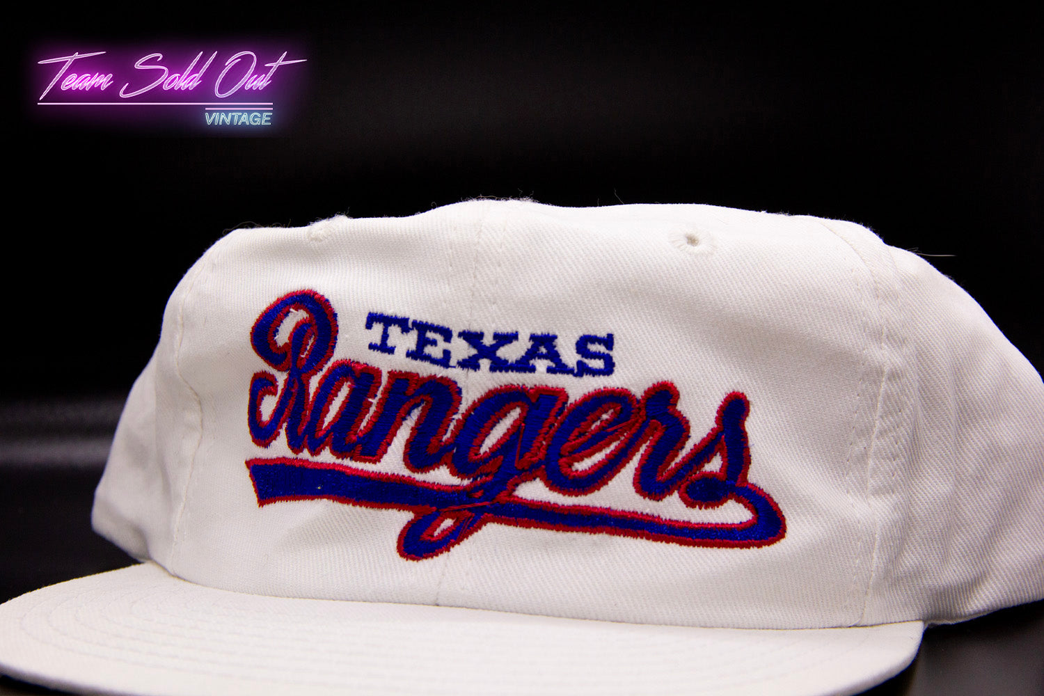 Vintage Texas Rangers Snapback Hat