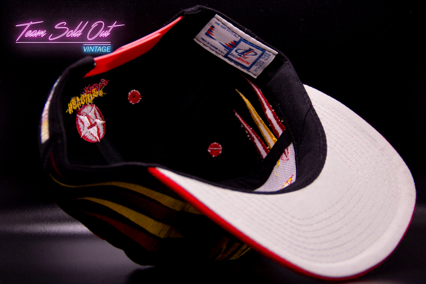Vintage Logo Athletic Diamond Ernie Irvan #28 Havoline NASCAR Snapback Hat