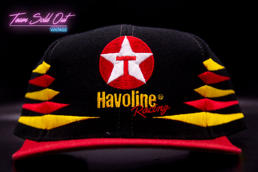 Vintage Logo Athletic Diamond Havoline Racing Ernie Irvan #28 NASCAR Snapback Hat