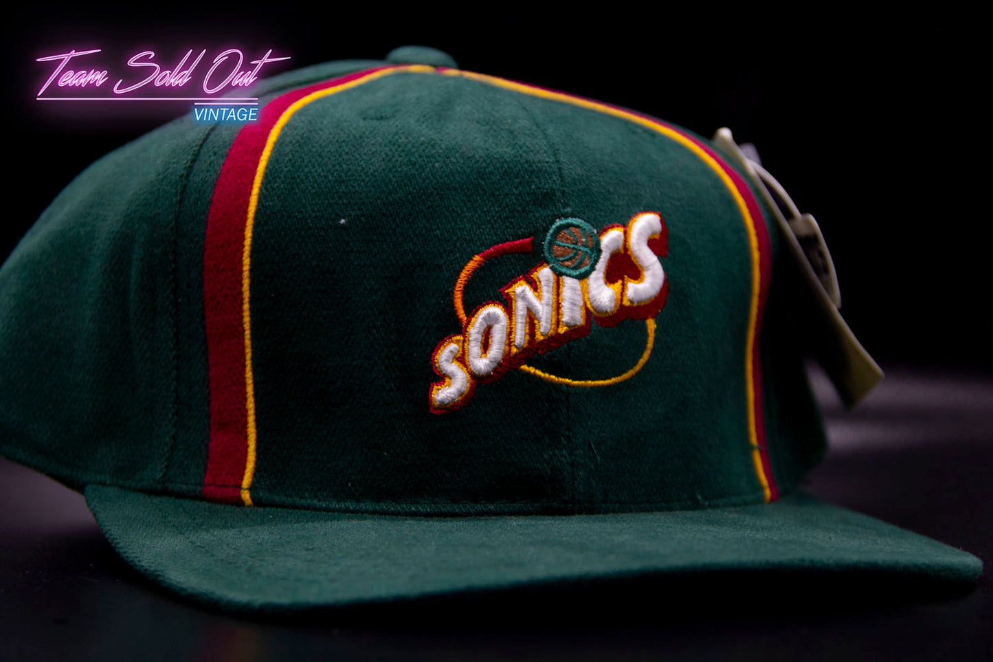 Vintage Sports Specialties Seattle Supersonics Snapback Hat NBA