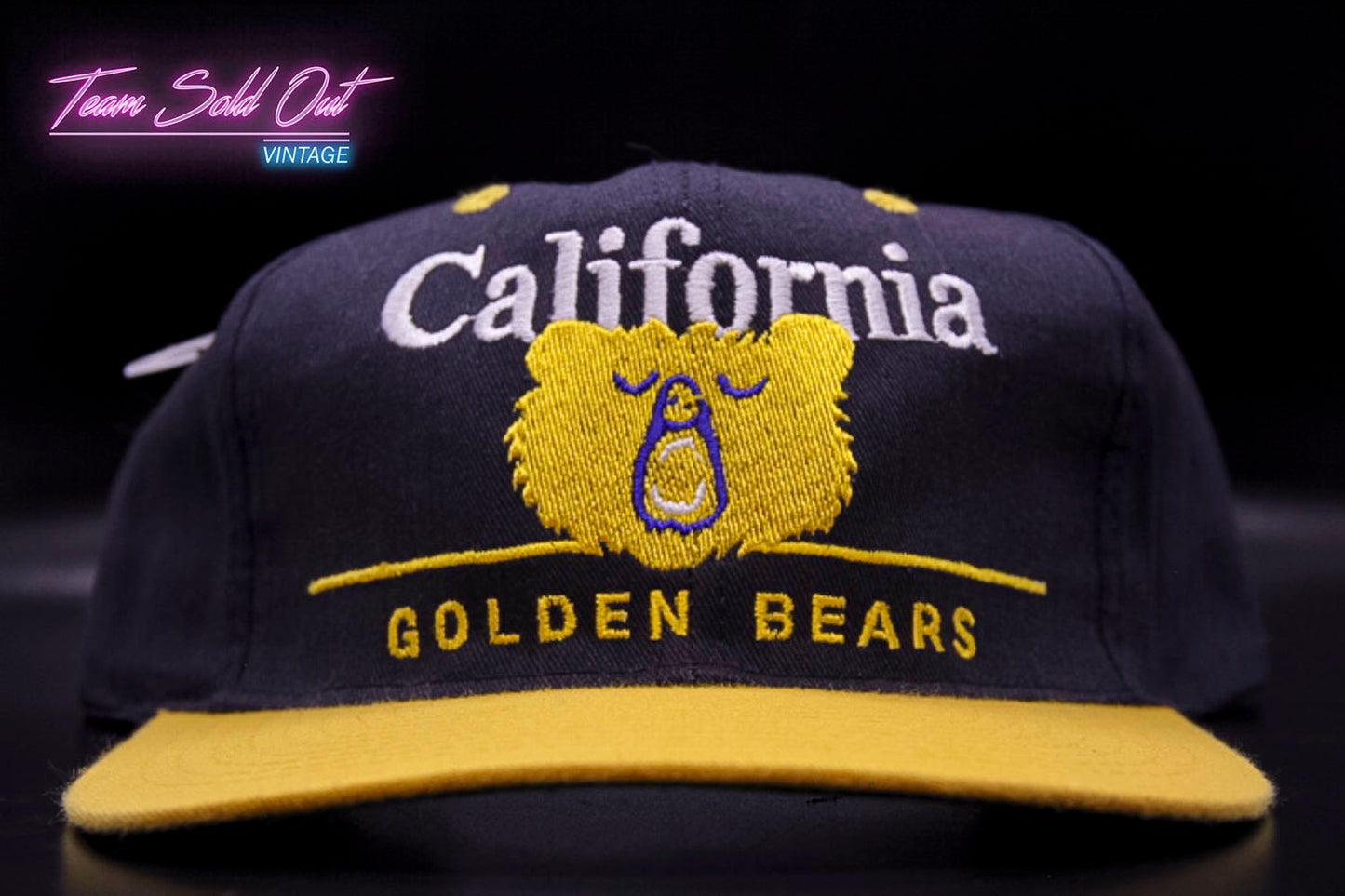 Vintage Twins University of California Golden Bears Snapback Hat