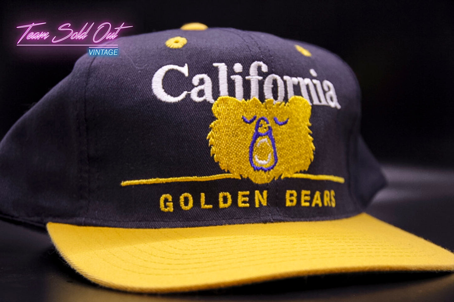 Vintage Twins University of California Golden Bears Snapback Hat