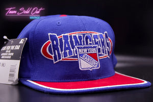 Vintage New York Rangers Authentic Starter Snapback The Natural Hat NY Men