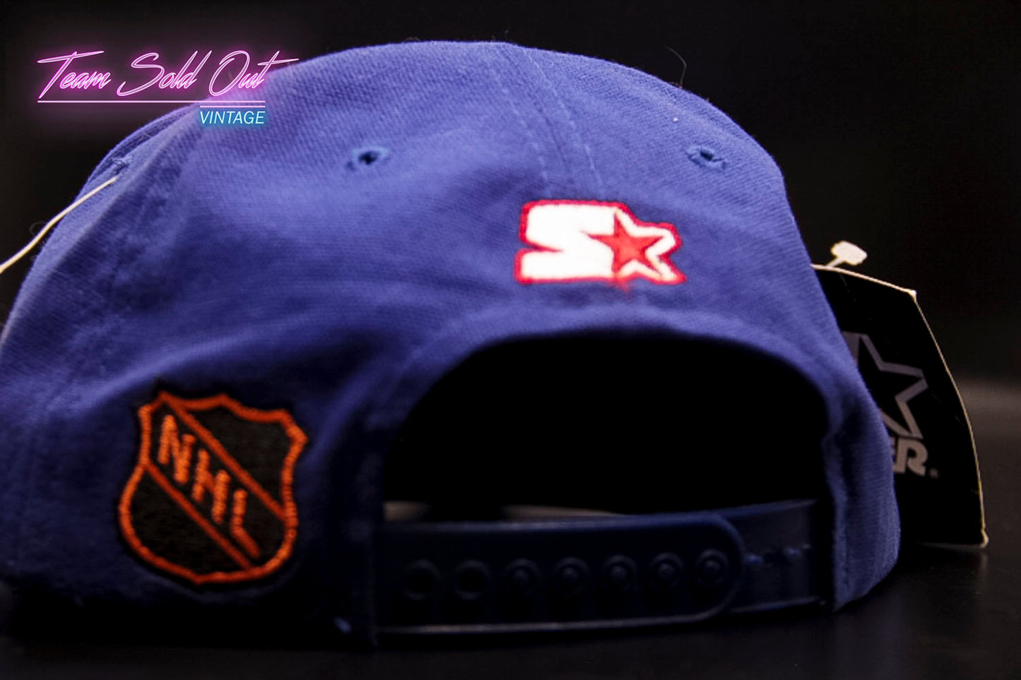 Vintage Starter The Right Hat New York Rangers Snapback Hat NHL