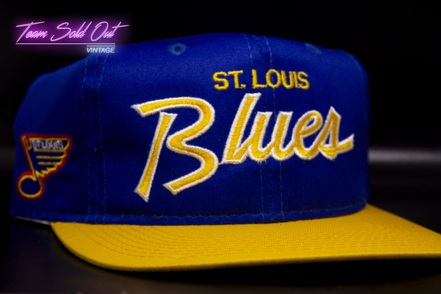 Brushed Past Ya Pro Snapback Vntg St. Louis Blues
