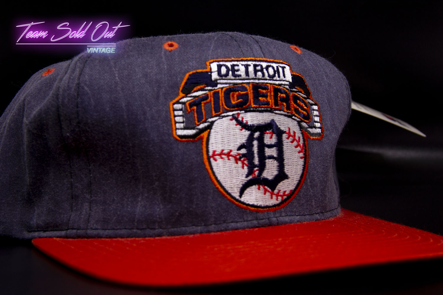 Vintage Starter Detroit Tigers Snapback Hat MLB