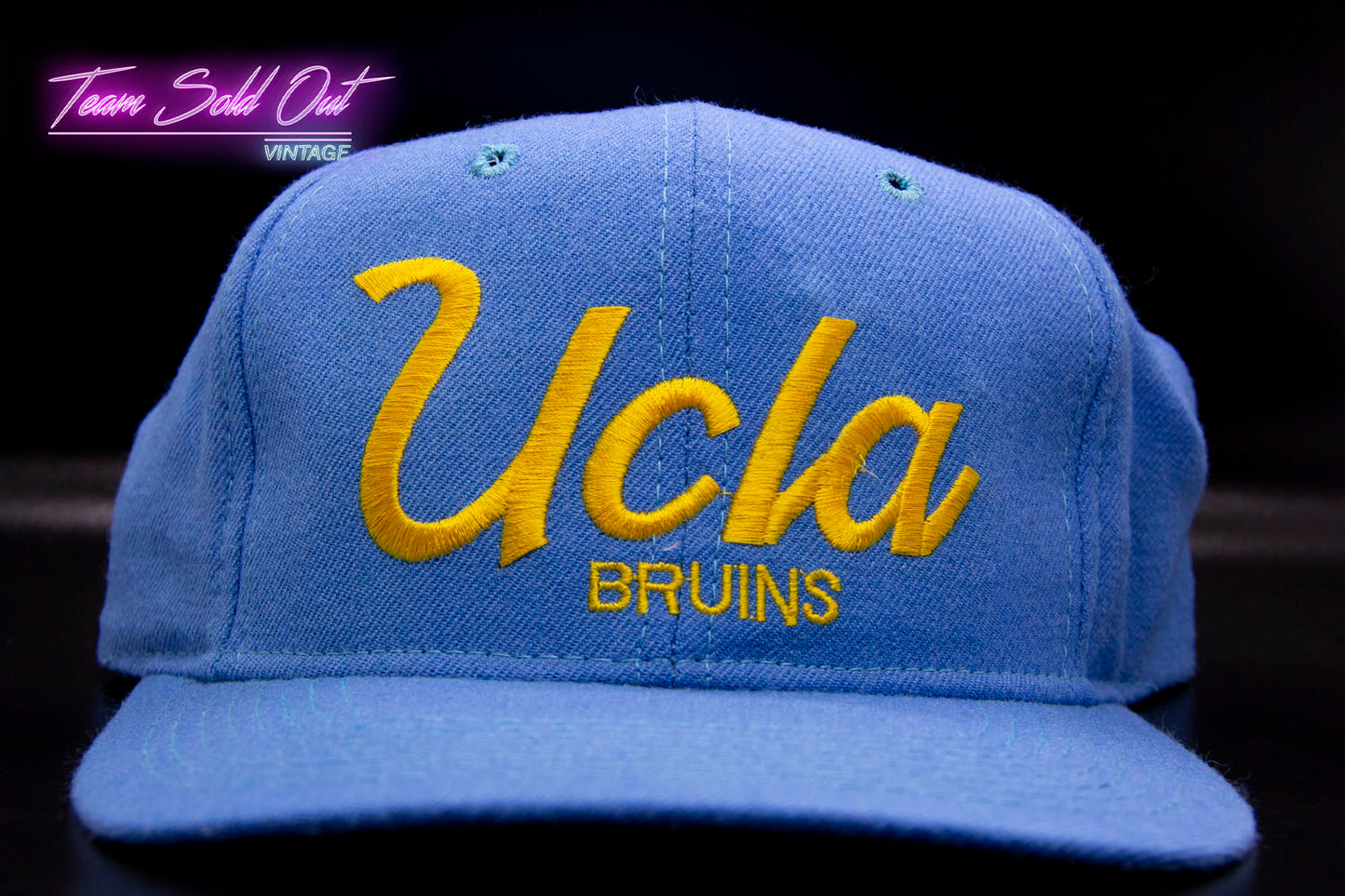 Vintage Sports Specialties The Pro UCLA Bruins Single Script Snapback Hat NCAA