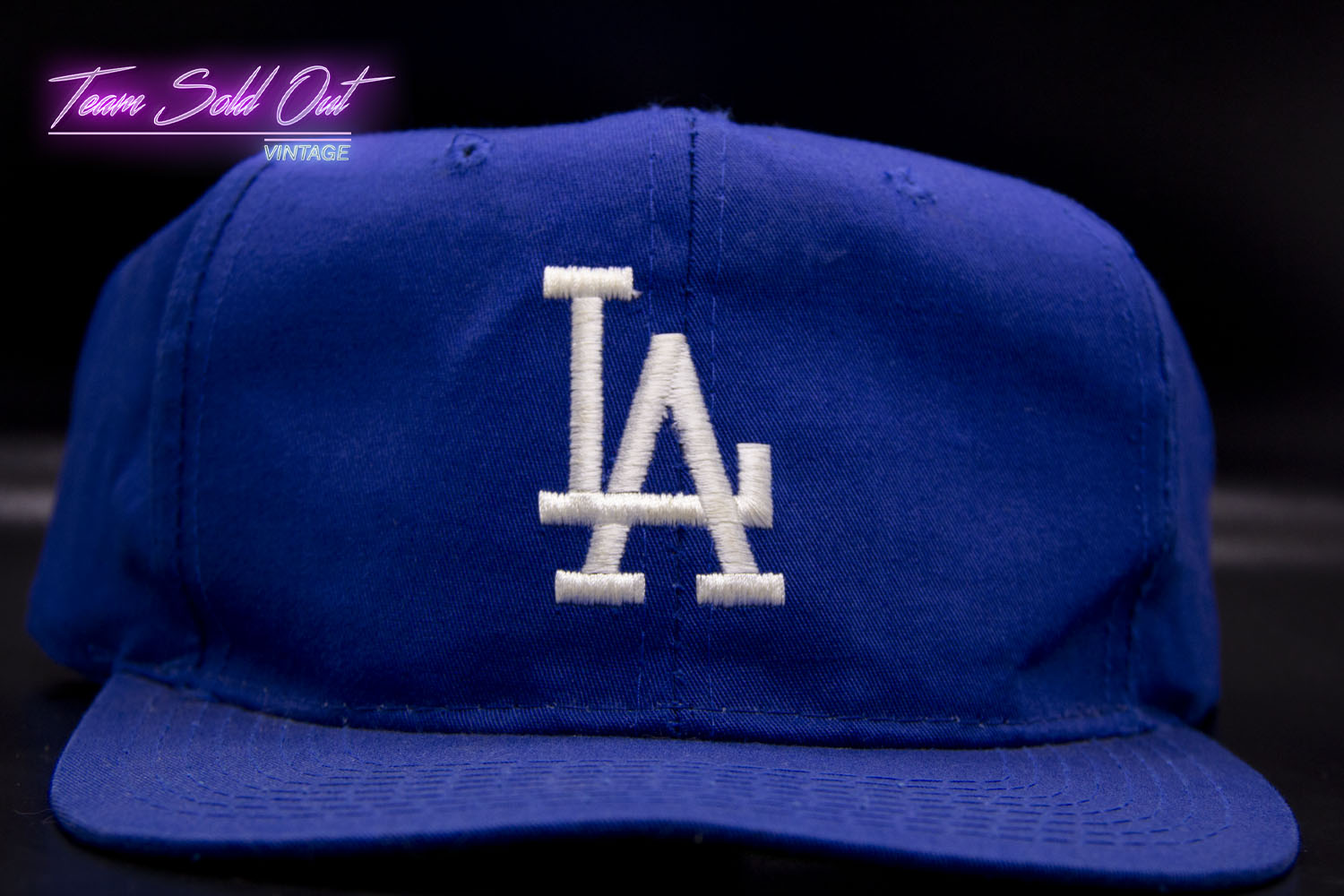 Vintage Starter Los Angeles Dodgers Plain Logo Snapback Hat MLB