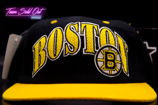 Vintage Starter Boston Bruins Snapback Hat NHL