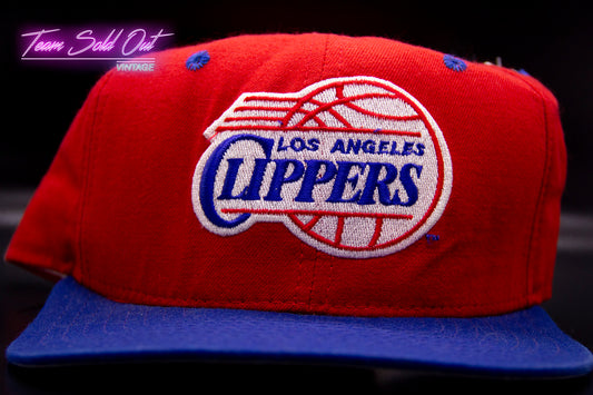 Vintage New Era Los Angeles Clippers Western Conference Snapback Hat NBA