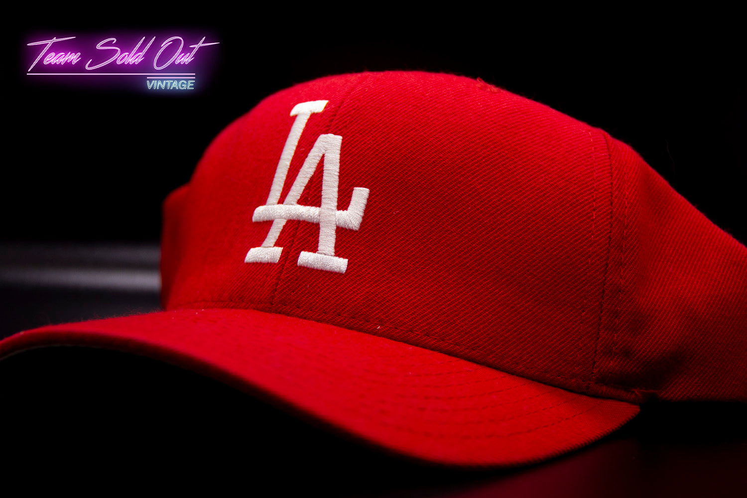 Vintage Snapback Snap Back Hat Los Angeles Dodgers Starter Logo