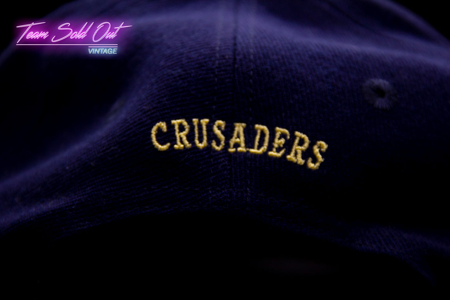 Vintage The Game Holy Cross Crusaders Helmet Logo Snapback Hat NCAA