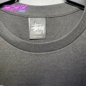 Vintage New Stussy Black Skate Tough Tee T-Shirt Medium – Team