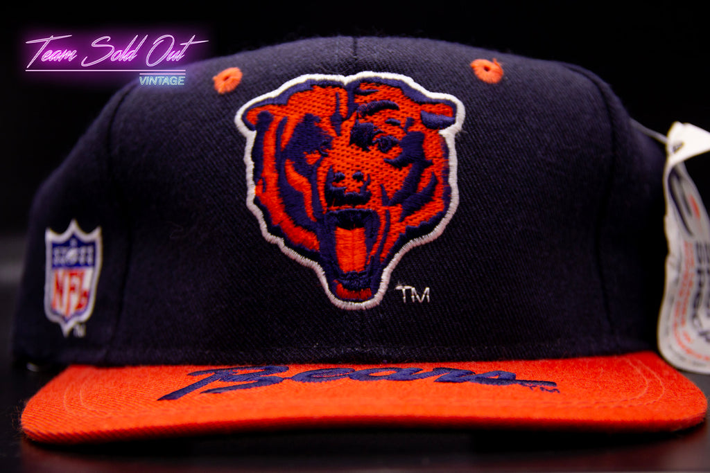 Vintage New Era Property of Chicago Bears Snapback Hat NFL