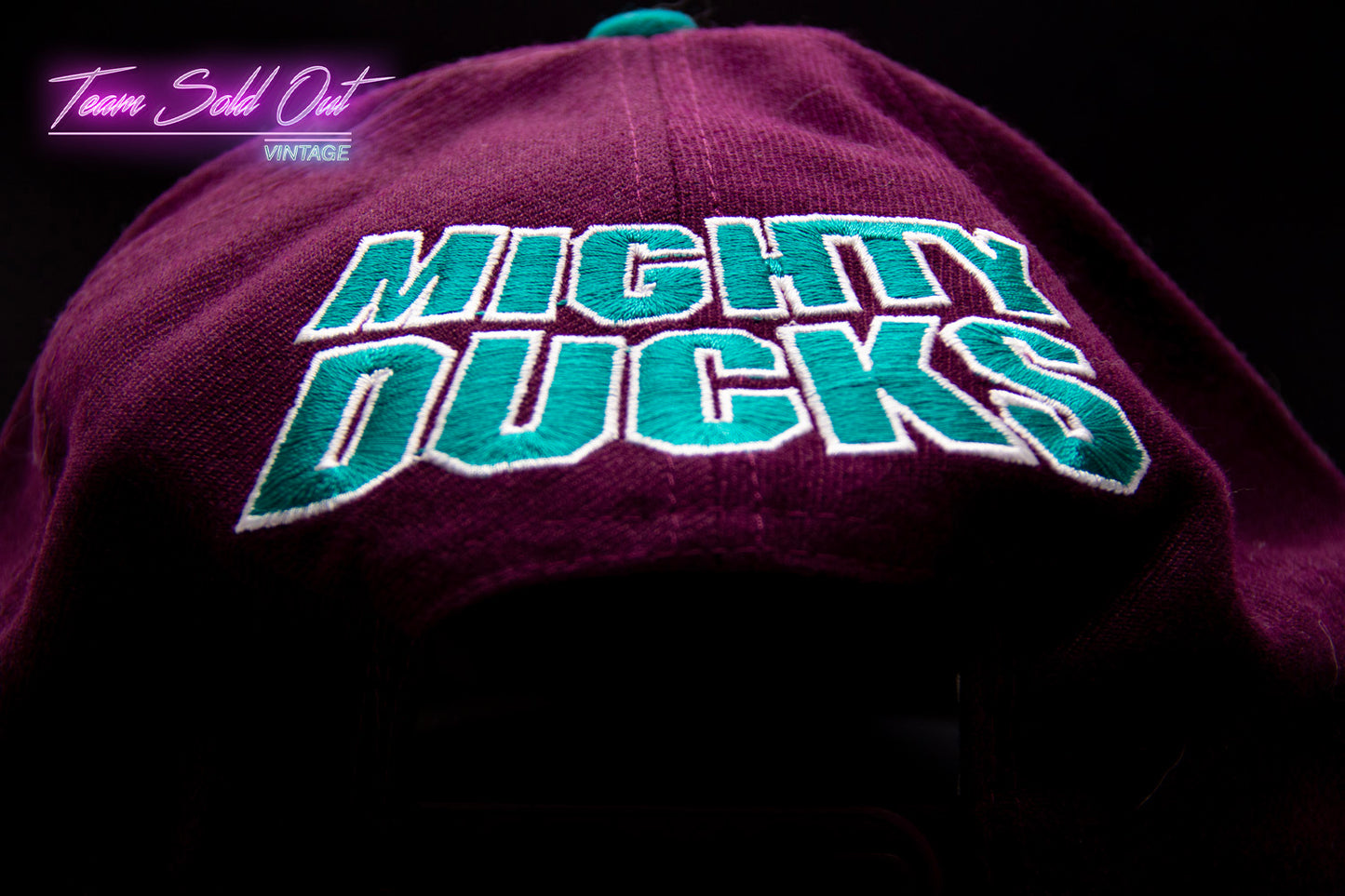 Vintage Anaheim Mighty DucksSnapback Hat NHL