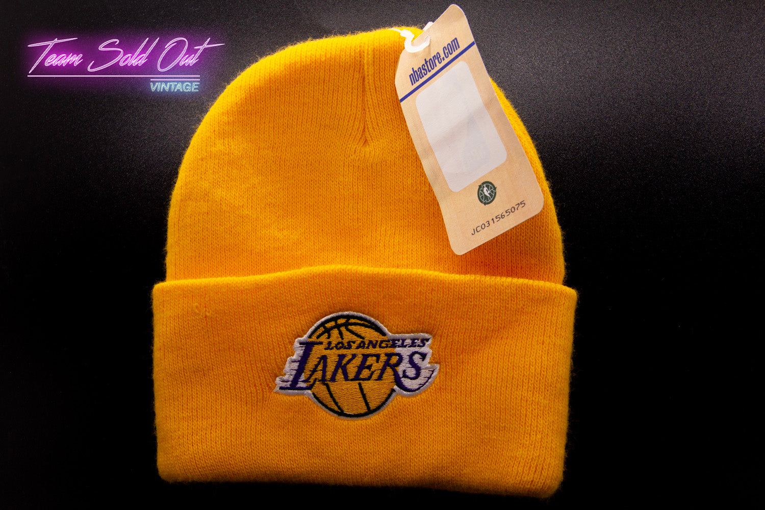 Adidas Los Angeles Lakers Yellow Beanie NBA