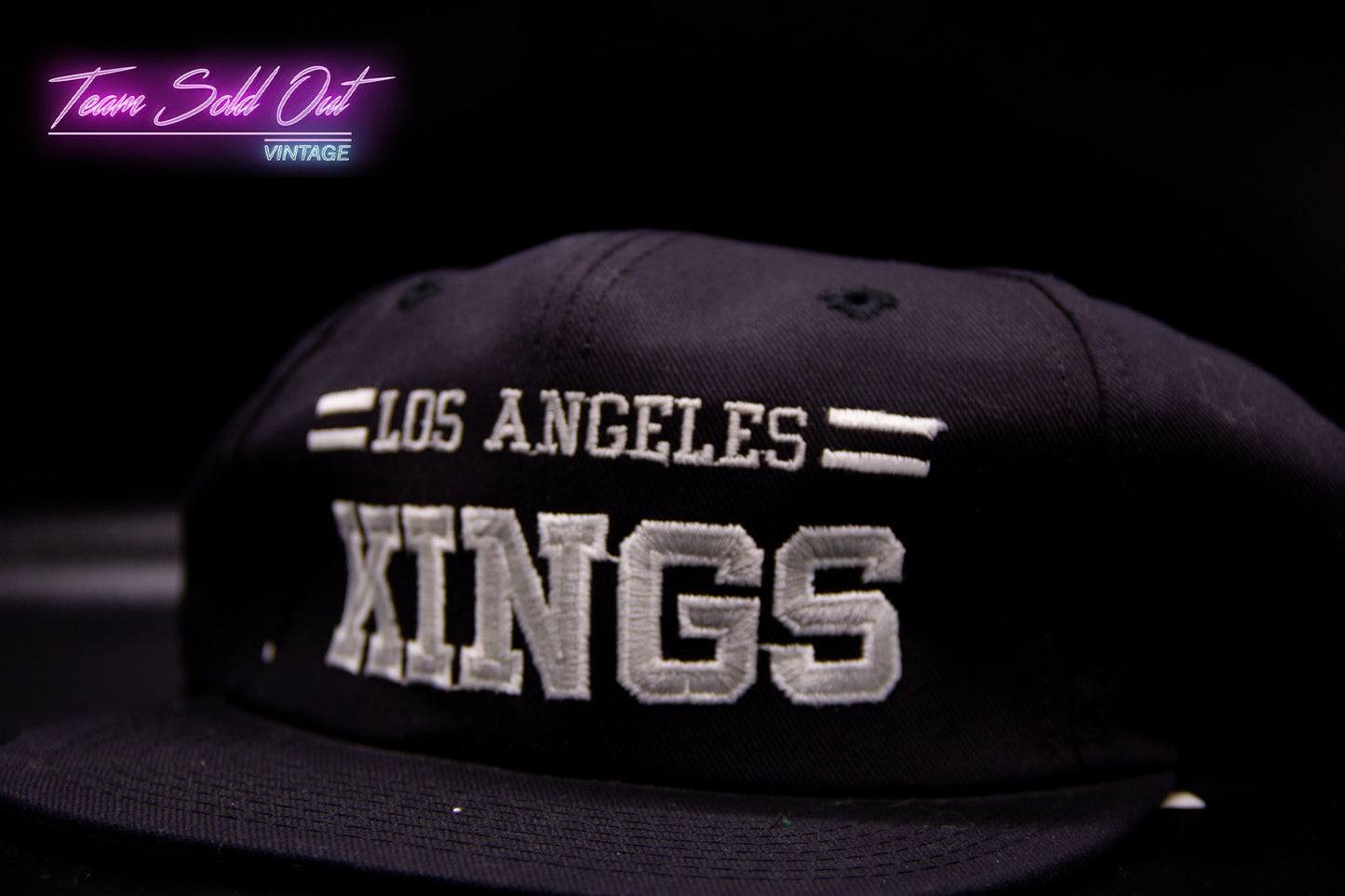Vintage 1993 Twins Los Angeles Kings Snapback Hat NHL