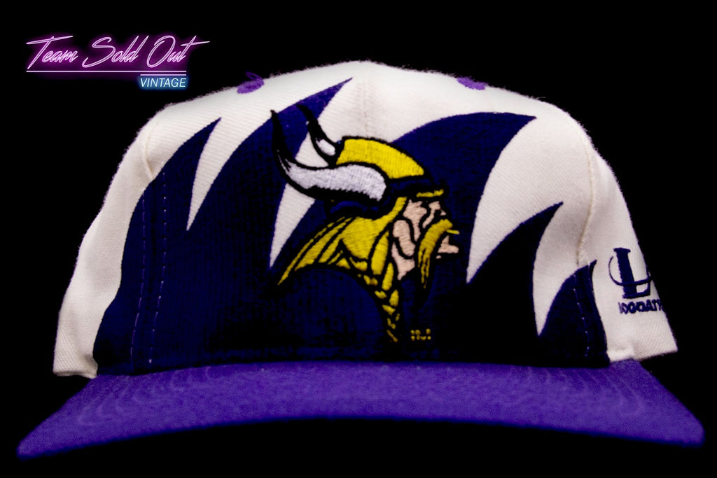 Minnesota Vikings Logo 7 Hat - Vintage Snapback Warehouse %