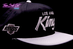 Vintage Los Angeles Kings Sports Specialties Script Snapback Hat